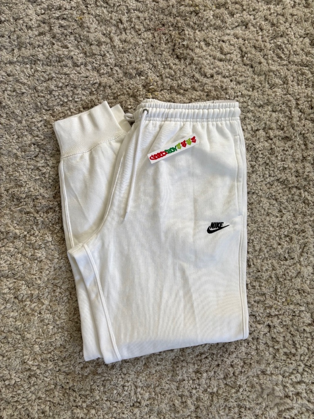 Nike Sportswear Club Fleece Joggers "White" 2026 Medium